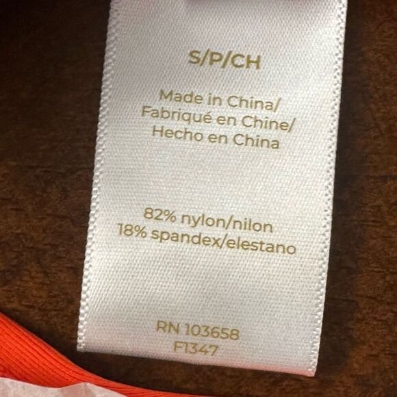 Anne Cole NWT size S red convertible swim bottoms wear 3 ways, color - spice - Picture 7 of 11